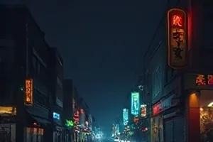 雨季终点 雨季街景 剧情片封面